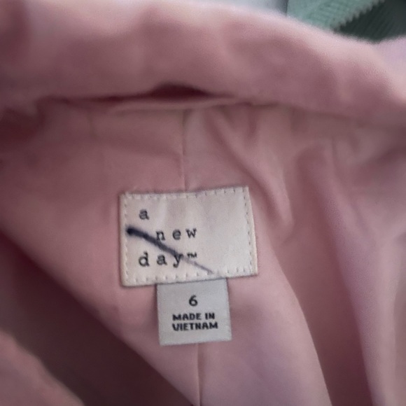 A new day pink canvas blazer - Picture 3 of 3